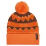 Orange norway pattern