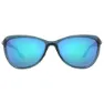 Oakley Pasque Prizm Polarisierte Sonnenbrille, Crystal black, Prizm Polarized Sapphire/CAT3
