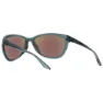Oakley Pasque Prizm Polarisierte Sonnenbrille, Crystal black, Prizm Polarized Sapphire/CAT3