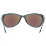 Oakley Pasque Prizm Polarisierte Sonnenbrille, Crystal black, Prizm Polarized Sapphire/CAT3
