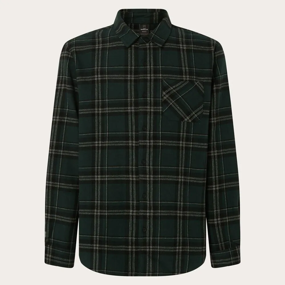 Oakley Podium Plaid Flannel Langarmhemd