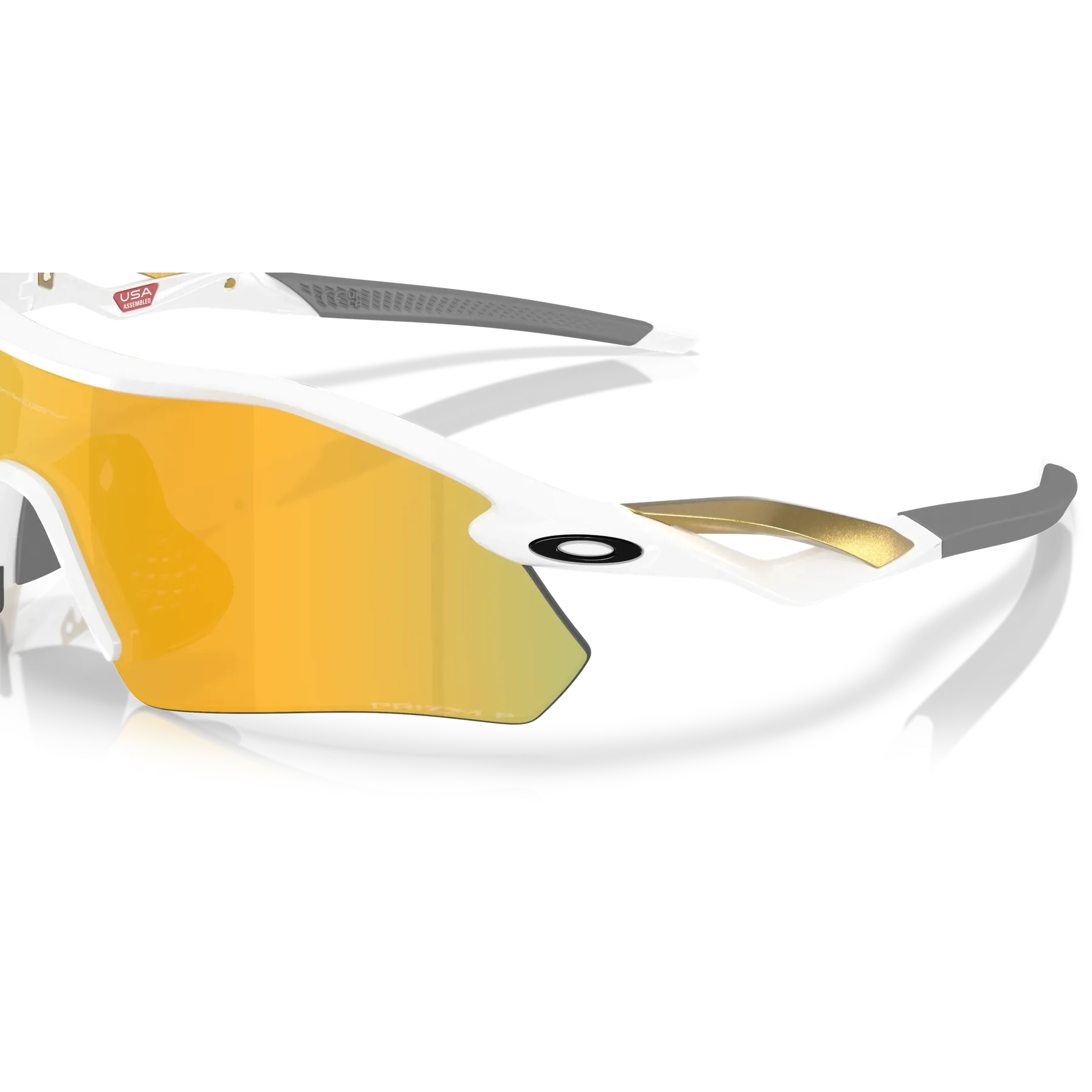 Oakley Radar Plate Sonnenbrille, Matte carbon prizm ruby, Polished Weiß Prizm 24K Polarized Oakley Radar Plate Sonnenbrille, Matte carbon prizm ruby, Polished Weiß Prizm 24K Polarized