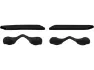Oakley Rahmenaccessoire Set für Radarlock Brille, Schwarz, one_size