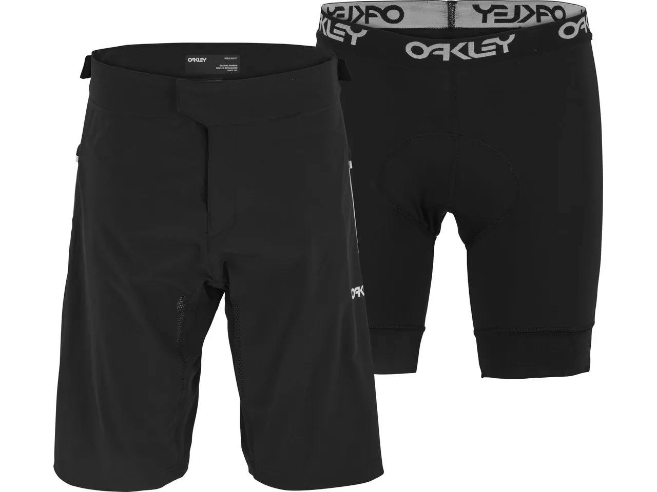 Oakley Reduct Berm Shorts, Blackout Oakley Reduct Berm Shorts, Blackout