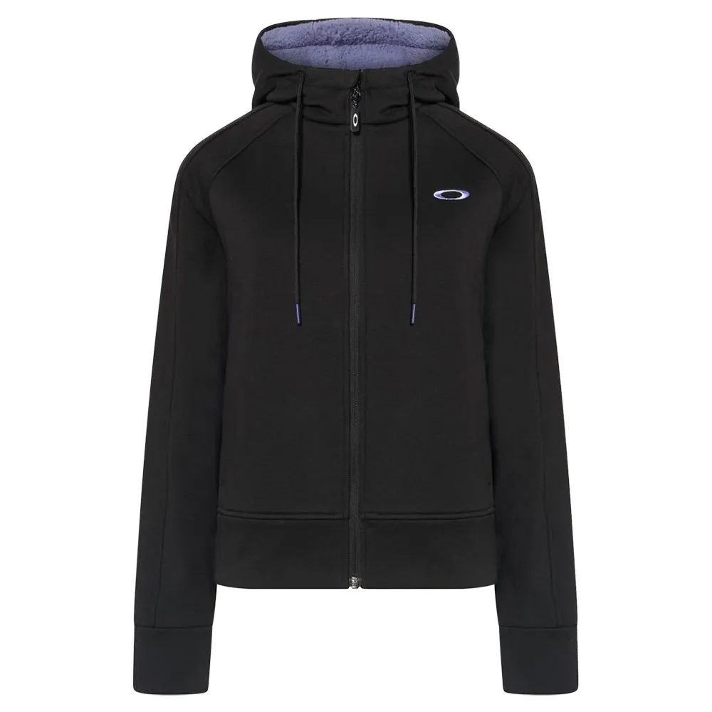 Oakley Rifugio Sherpa Fleece Mit Durchgehendem Reißverschluss, Blackout Oakley Rifugio Sherpa Fleece Mit Durchgehendem Reißverschluss, Blackout