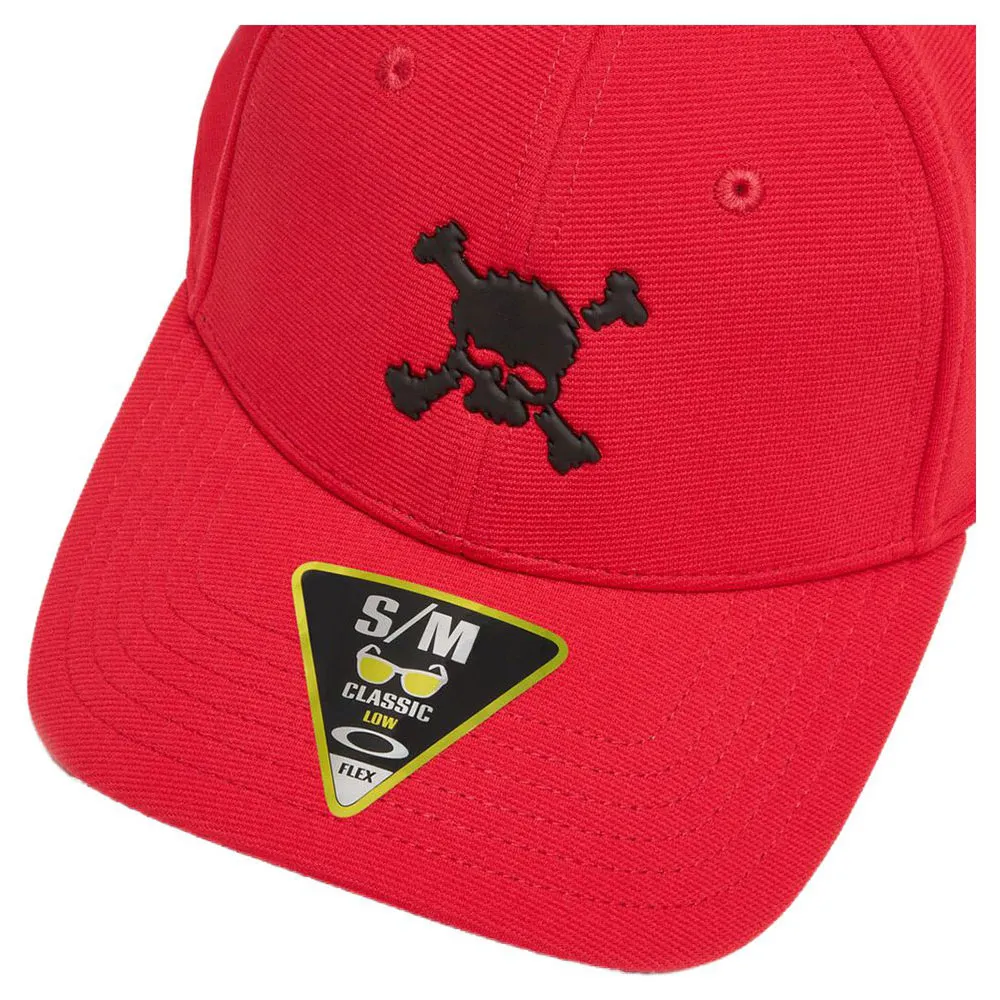 Oakley Scatter Skull Ff Kappe, Red line Oakley Scatter Skull Ff Kappe, Red line