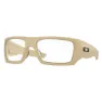 Oakley Si Ballistic Det Cord Sonnenbrille, Desert tan, Clear/CAT0