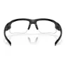 Oakley Speed Jacket Sonnenbrille, Matte black, Clear/CAT0