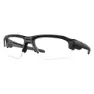 Oakley Speed Jacket Sonnenbrille, Matte black, Clear/CAT0