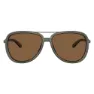 Oakley Split Time Sonnenbrille, Matte olive ink, Prizm Bronze/CAT3