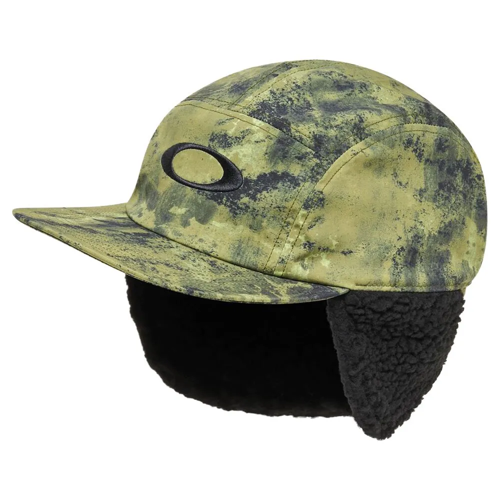 Oakley Tc Rykkinn Flaps Kappe, Oxidation print green Oakley Tc Rykkinn Flaps Kappe, Oxidation print green