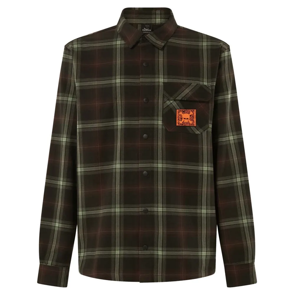 Oakley Tc Skull Flannel Langarmhemd