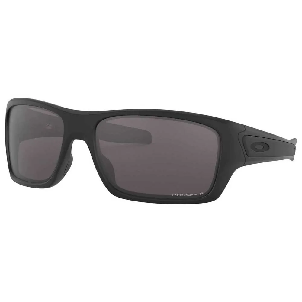 Oakley Turbine Prizm Gray Polarisierte Sonnenbrille, Matte black, Prizm Grey Polarized/CAT3 Oakley Turbine Prizm Gray Polarisierte Sonnenbrille, Matte black, Prizm Grey Polarized/CAT3