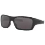 Oakley Turbine Prizm Gray Polarisierte Sonnenbrille, Matte black, Prizm Grey Polarized/CAT3