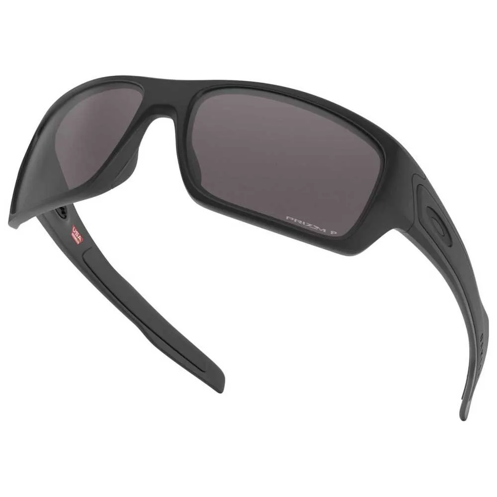 Oakley Turbine Prizm Gray Polarisierte Sonnenbrille, Matte black, Prizm Grey Polarized/CAT3 Oakley Turbine Prizm Gray Polarisierte Sonnenbrille, Matte black, Prizm Grey Polarized/CAT3