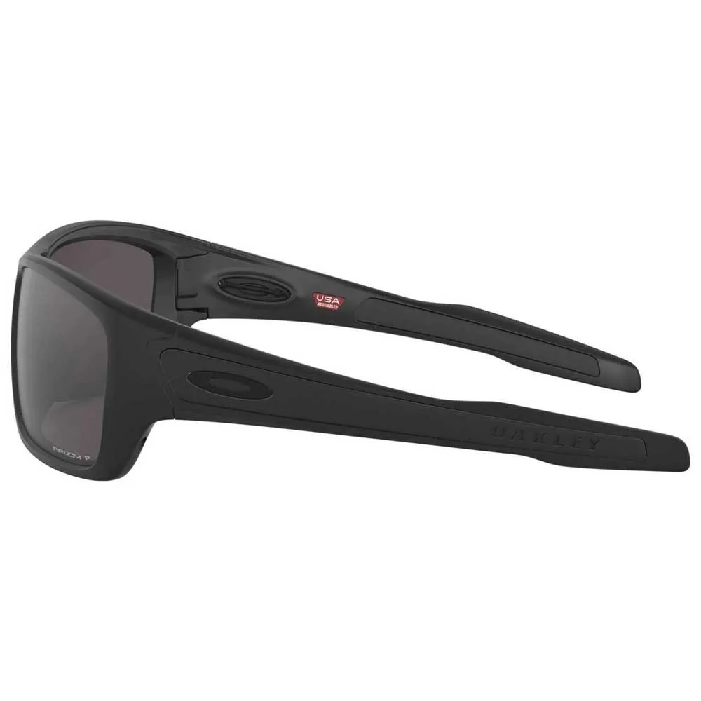 Oakley Turbine Prizm Gray Polarisierte Sonnenbrille, Matte black, Prizm Grey Polarized/CAT3 Oakley Turbine Prizm Gray Polarisierte Sonnenbrille, Matte black, Prizm Grey Polarized/CAT3
