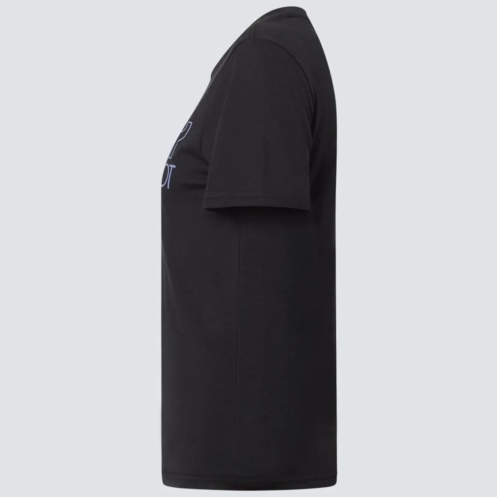 Oakley Wmns Factory Pilot Kurzarm-t-shirt, Blackout