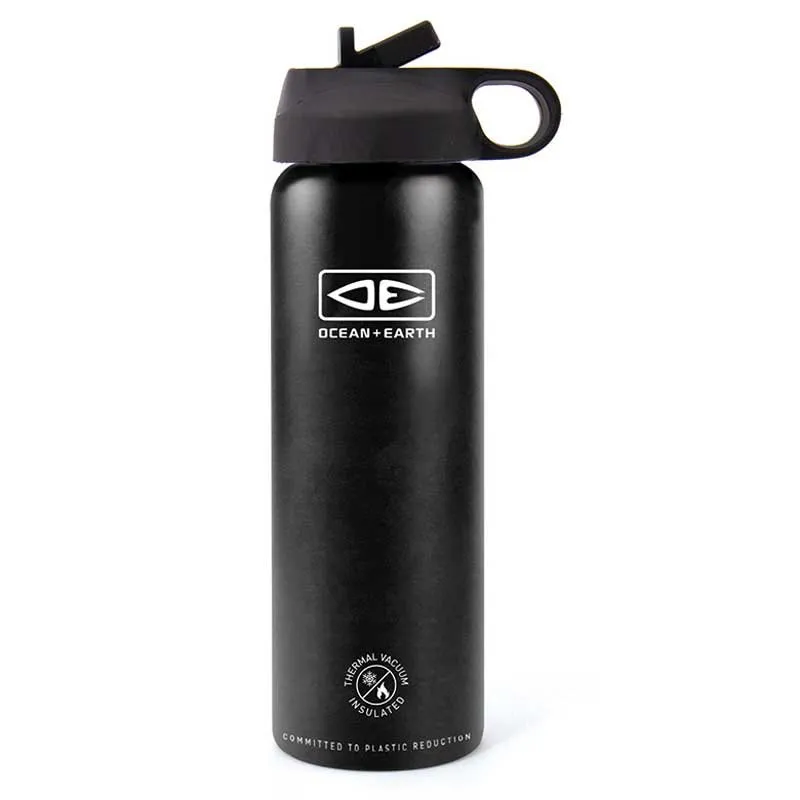Ocean & Earth Flip Lid 720ml Thermobecher, Black, One Size