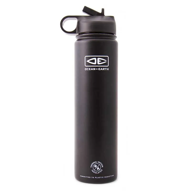 Ocean & Earth Flip Lid 720ml Thermobecher, Black, One Size