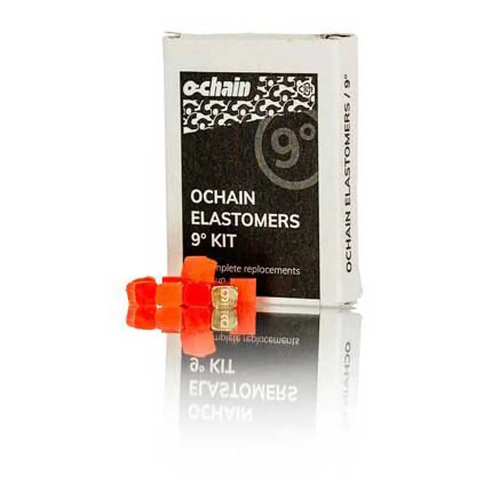 Ochain 04-05 9º Ersatz-elastomer-kit, Red, One Size Ochain 04-05 9º Ersatz-elastomer-kit, Red, One Size