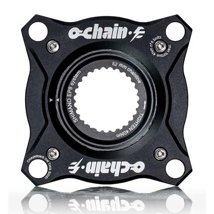 Ochain Anti Pedal Kickback E-bike Shimano Ep8 Spinne, Black, 104mm Ochain Anti Pedal Kickback E-bike Shimano Ep8 Spinne, Black, 104mm