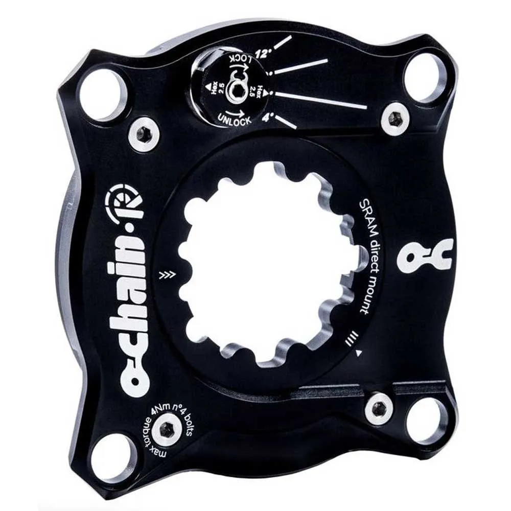 Ochain Anti Pedal Kickback R Sram Xx 8 Bolts Spinne, Black, 104mm Ochain Anti Pedal Kickback R Sram Xx 8 Bolts Spinne, Black, 104mm