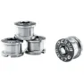 Ochain Kettenblattschraubensatz 4 Einheiten, Silver, 3mm