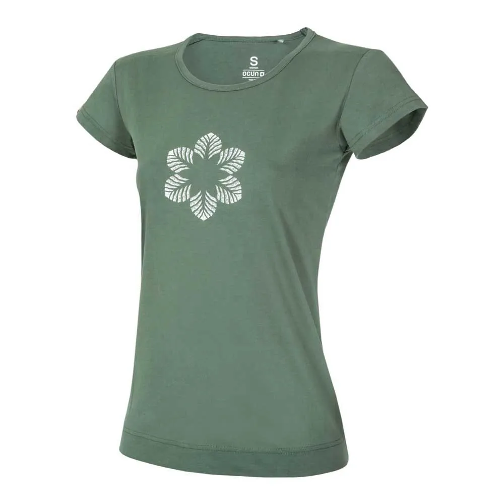 Ocun Classic Organic Flower Kurzarm-t-shirt