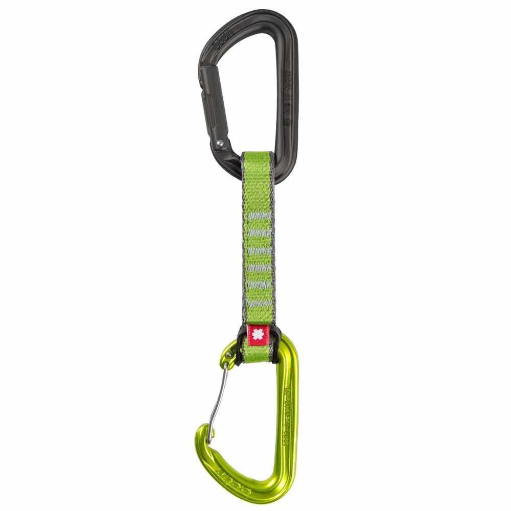 Ocun Hawk Combi Pa 16 Mm 5 Pack Expressschlinge, Green, 10cm Ocun Hawk Combi Pa 16 Mm 5 Pack Expressschlinge, Green, 10cm