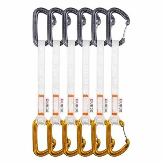 Ocun Hawk Qd Wire Bio 15 Mm 20 Cm 6 Units Expressschlinge, Orange, One Size Ocun Hawk Qd Wire Bio 15 Mm 20 Cm 6 Units Expressschlinge, Orange, One Size