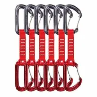 Ocun Hawk Qd Wire Eco-pes 16 Mm 6 Units Expressschlinge Ocun Hawk Qd Wire Eco-pes 16 Mm 6 Units Expressschlinge