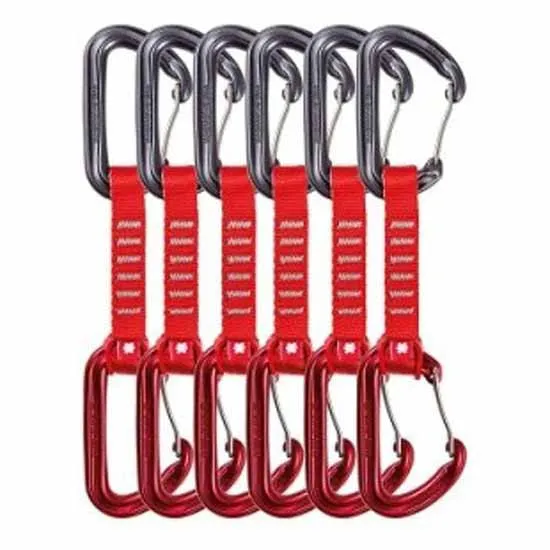 Ocun Hawk Qd Wire Eco-pes 16 Mm 6 Units Expressschlinge Ocun Hawk Qd Wire Eco-pes 16 Mm 6 Units Expressschlinge