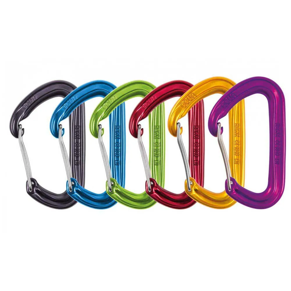 Ocun Hawk Wire Karabinerhaken 6 Einheiten, Multi, One Size Ocun Hawk Wire Karabinerhaken 6 Einheiten, Multi, One Size