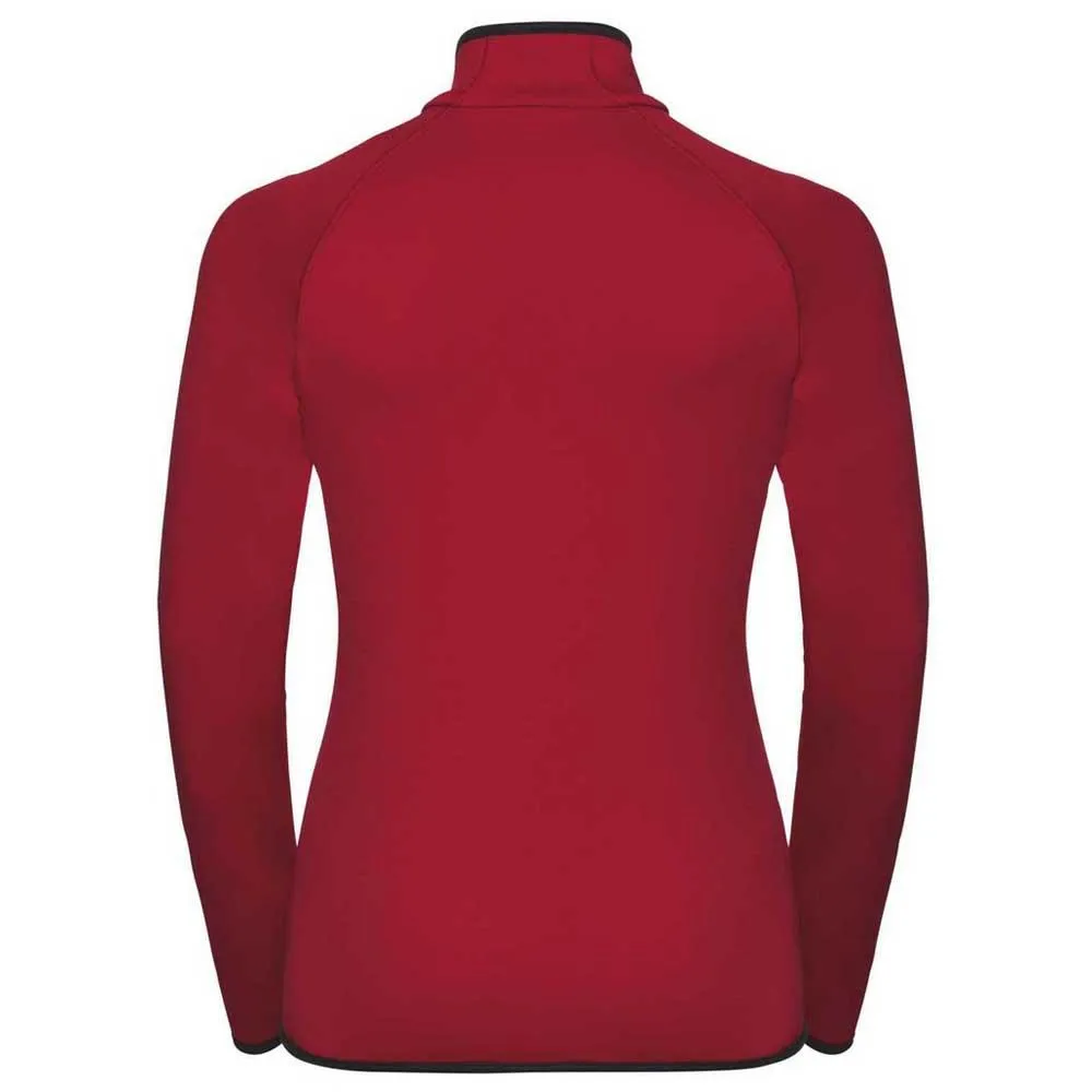 Odlo 1/2 Zip Carve Langarm-baselayer, Formula one