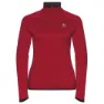 Odlo 1/2 Zip Carve Langarm-baselayer, Formula one