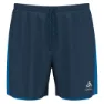 Odlo 2 En 1 Essential 5 Inch Kurze Hose, Blue wing teal / indigo bunting