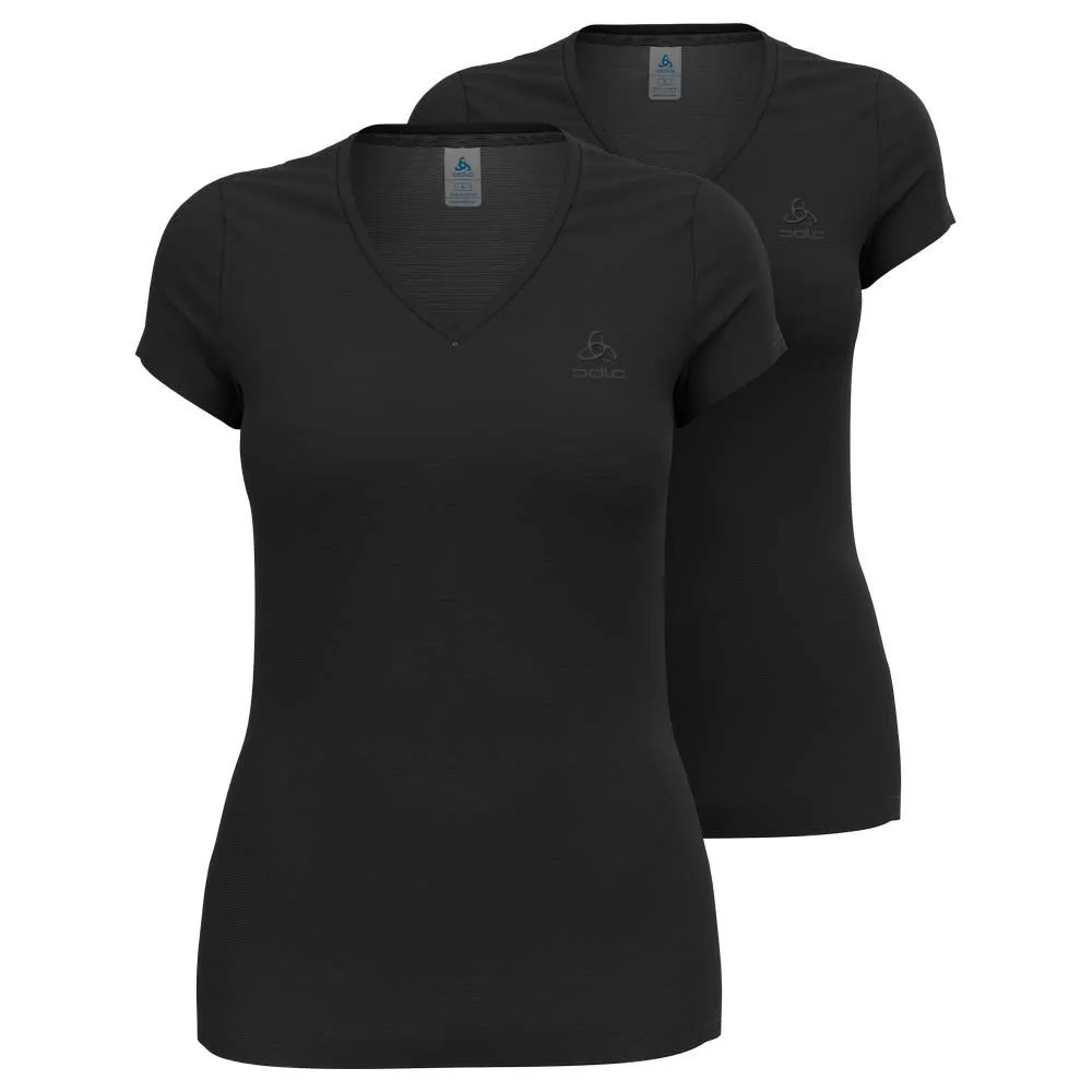 Odlo Active F-dry Light Eco Sports Kurzarm-baselayer 2 Einheiten Odlo Active F-dry Light Eco Sports Kurzarm-baselayer 2 Einheiten