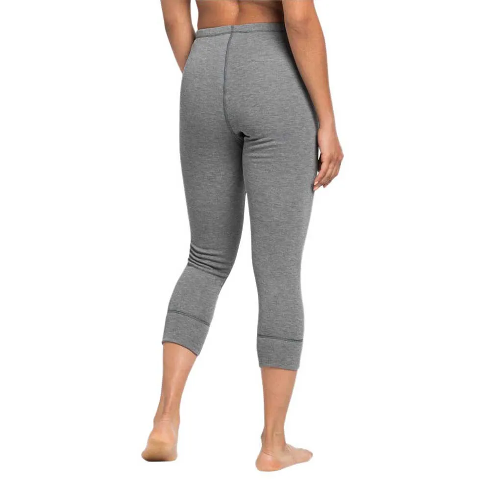 Odlo Active Warm Eco 3/4 Baselayer-hose, Odlo steel grey melange Odlo Active Warm Eco 3/4 Baselayer-hose, Odlo steel grey melange