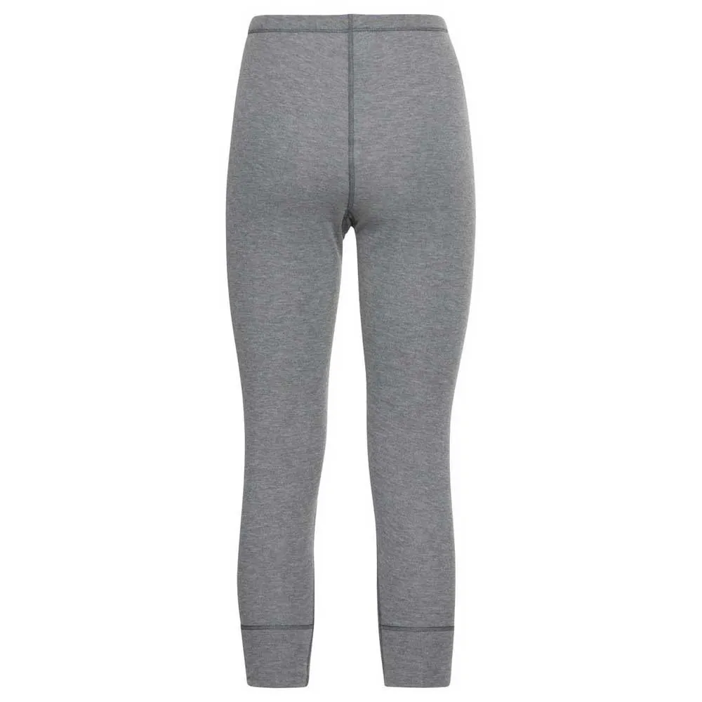 Odlo Active Warm Eco 3/4 Baselayer-hose, Odlo steel grey melange Odlo Active Warm Eco 3/4 Baselayer-hose, Odlo steel grey melange