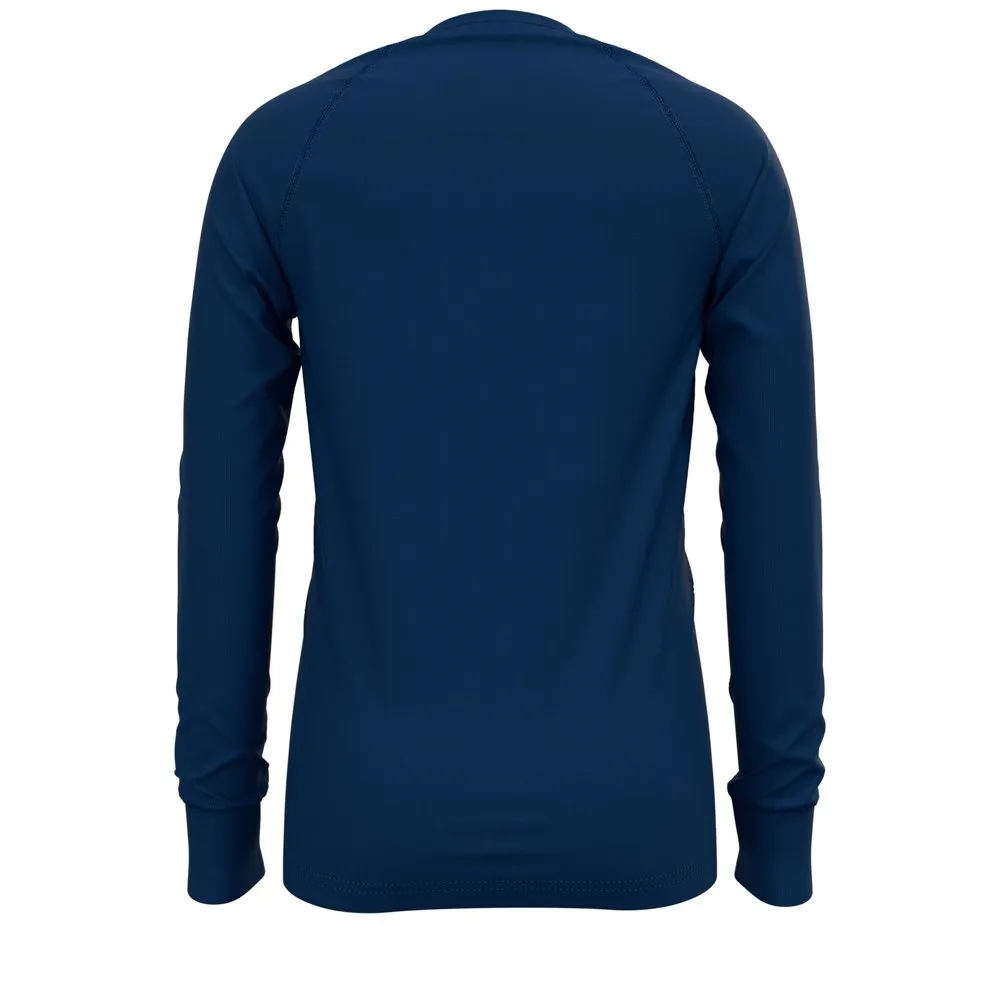 Odlo Active Warm Eco Crew Langarm-baselayer, Estate blue, 12-18MON Odlo Active Warm Eco Crew Langarm-baselayer, Estate blue, 12-18MON