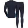 Odlo Active Warm Eco Funktionsunterwäsche-set Refurbished, Dark sapphire / indigo bunting