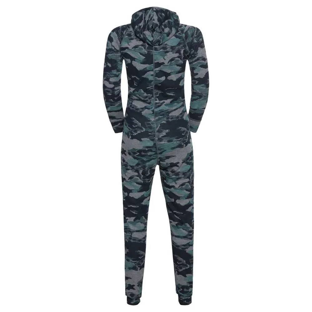 Odlo Active Warm Eco Funktionsunterwäsche-set, Steel grey melange / jaded, 24MON Odlo Active Warm Eco Funktionsunterwäsche-set, Steel grey melange / jaded, 24MON