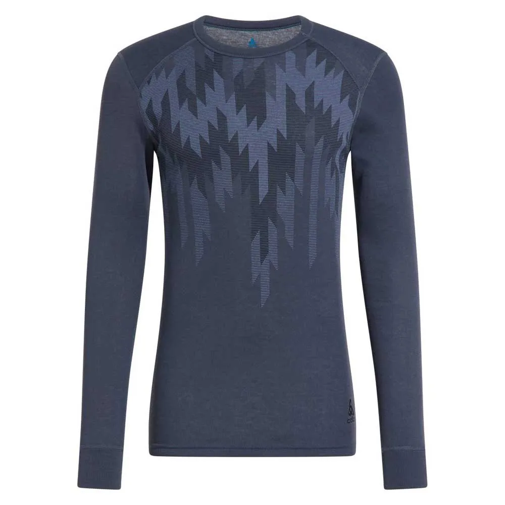 Odlo Active Warm Eco Gra Langarm-baselayer