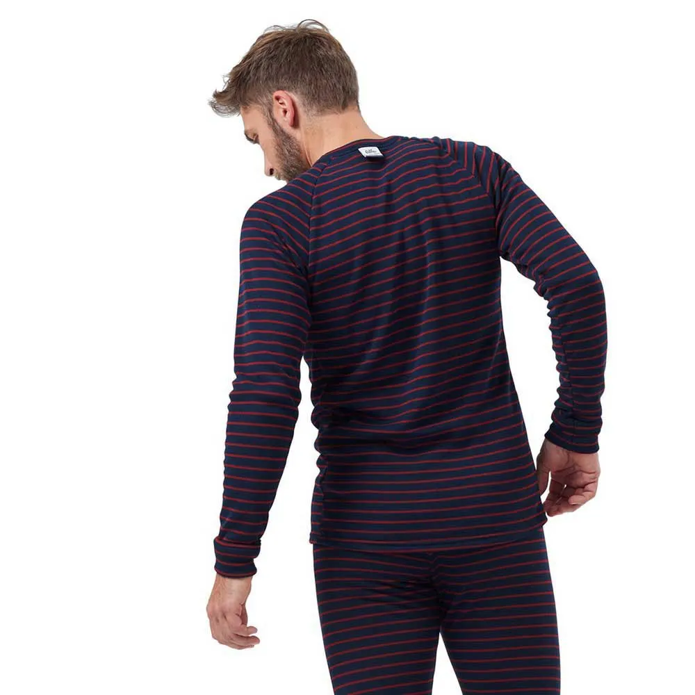 Odlo Active Warm Originals Eco Langarm-baselayer, Dark sapphire / sundried tomato Odlo Active Warm Originals Eco Langarm-baselayer, Dark sapphire / sundried tomato