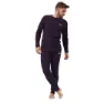 Odlo Active Warm Originals Eco Langarm-baselayer, Dark sapphire / sundried tomato