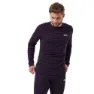 Odlo Active Warm Originals Eco Langarm-baselayer, Dark sapphire / sundried tomato