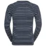 Odlo Active Warm Originals Langarm-baselayer, Dark sapphire / odlo silver grey