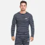 Odlo Active Warm Originals Langarm-baselayer, Dark sapphire / odlo silver grey