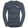 Odlo Active Warm Originals Langarm-baselayer, Dark sapphire / odlo silver grey