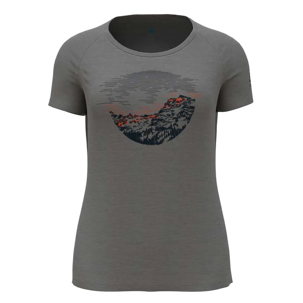 Odlo Ascent Pw 130 Sunrise Kurzarm-t-shirt Odlo Ascent Pw 130 Sunrise Kurzarm-t-shirt